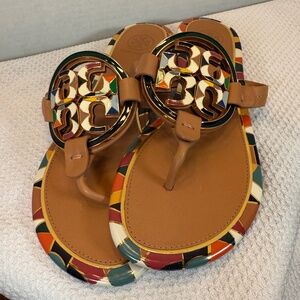 Tory Burch Multicolor Miller Sandals - Size 7